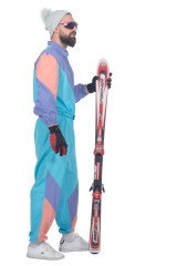 Retro Ski Anzug 80er Jahre Partyspass Apres Ski Skianzug