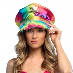 Festival Pride Schirmmütze Schild Mütze Parade Gay Rainbow Regenbogen