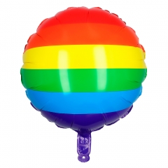 Folienballon Regenbogen PEACE Parade Gay Rainbow Rainbow