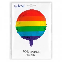 Folienballon Regenbogen PEACE Parade Gay Rainbow Rainbow