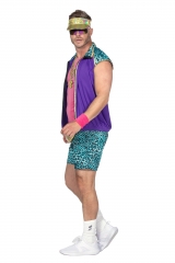 Festival Kleidung im Look der 80er 90er Jahre Mottoparty