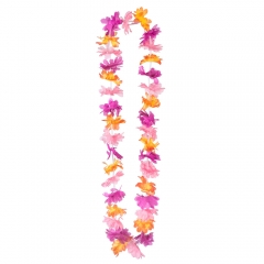 Bastrock Hawaii Set Kiki Blütenkette Poolparty Blumenschmuck