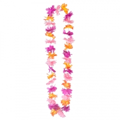 Bastrock Hawaii Set Kiki Blütenkette Poolparty Blumenschmuck