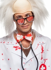 Blutige Brille Blutspritzer Halloween Zombie Horror Blutbrille