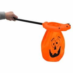 Süßes oder Saures Tasche Kürbis / Totenkopf  Halloween Sammeltasche