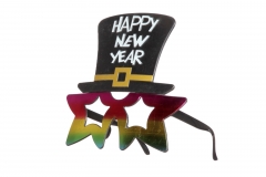 Happy New Year Partybrille Silvester Neujahr Silvesterdekoration