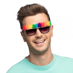 Rainbow Pride Partybrille Regenbogen Rave Festival