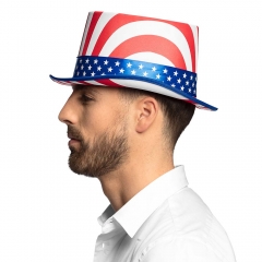 Mr. Amerika Zylinder Hut USA de Luxe Streetfood US