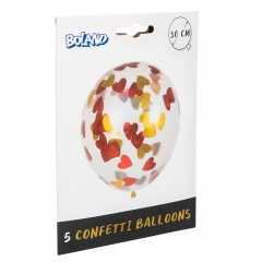 Konfetti Konfettiballons Luftballons Herzen Hochzeit Valentinstag