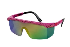 Partybrille Retrobrille Skibrille 80er Jahre Mottoparty Vintage Festival Techno