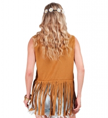 Festival Weste Hippie Hippieweste Sommerparty Strandparty 70er Jahre