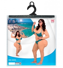 Miss Bikini Strandschönheit Junggesellenabschied Kegeltour Herrenkostüm