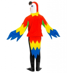 Papagei Papageikostüm bunter Vogel Vogelkostüm Federkleid Pardiesvogel