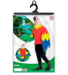 Papagei Papageikostüm bunter Vogel Vogelkostüm Federkleid Pardiesvogel