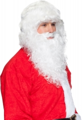 Nikolaus Bart und Perücke Weihnachtsmann Nikolausbart Santa Claus