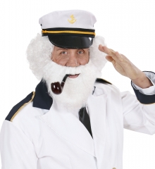 Weißer Bart Nikolaus Weihnachtsmann Zwerg Kapitän uvm.