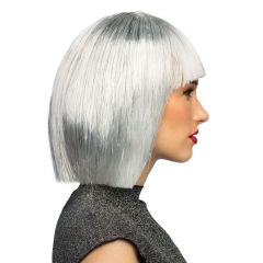 Bob Perücke Gigi Glamour Space Woman Galaxia weiß silber