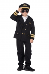 Kinderpilot Pilot Pilotenkostüm Flieger Flugzeug