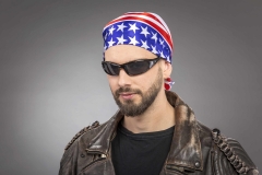 Amerika USA Dreieckstuch Schal Bandana Motorradfahrer Biker