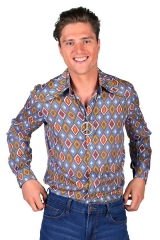 Retro Retrohemd vintage Vintagehemd Mottoparty Partyhemd