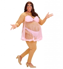 Junggesellenabschied Stripteasetänzerin Partykostüm Babydoll