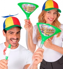 Bierbong Partyspass Getränketrichter Festival Partys Getränkespiele