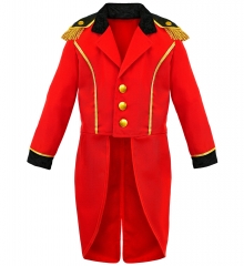 Zirkusdirektor roter Frack Kinder Dompteur Zirkus