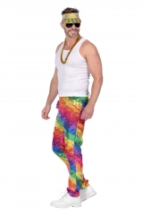 Pride Regenbogen Hose in Regenbogenfarben Festival Rave Techno