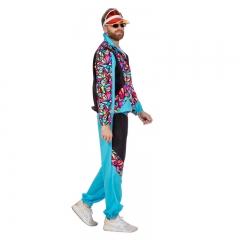 Retro Skianzug Trainingsanzug Jogger Vintage Apres Ski Hüttengaudi