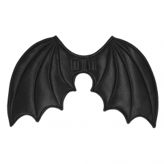 Schwarze Flügel Vampir Fledermaus Teufel gefallener Engel
