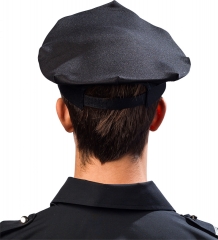 Polizeimütze schwarz Polizei Police Polizeikappe größenverstellbar