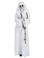 Weiße Nonne Horrornonne Ordensschwester Liturgische Kleidung
