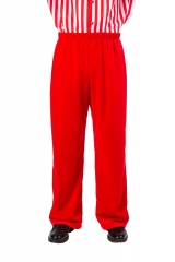 Nikolaushose Hose Weihnachtsmann Nikolaus rote Hose