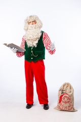 Nikolaushose Hose Weihnachtsmann Nikolaus rote Hose