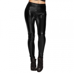Metalic Leggings viele Farben glänzend Stretchhose Festival Glanzhose