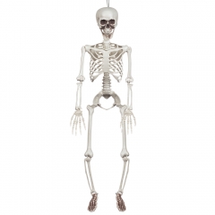 Bewegliches Skelett Halloween Halloweendekoration Knochengerüst