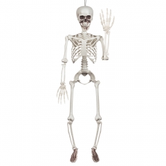 Bewegliches Skelett Halloween Halloweendekoration Knochengerüst