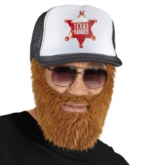 Trucker Holzfäller Alan Basecap mit Bart Trapper LKW Fahrer