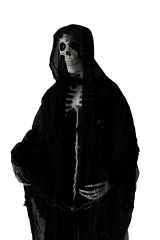 Halloween Deko Prawling Jack Hängefigur Skelett Sensemann