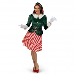Miss Santa Santas Elf Weihnachtself Elfenmädchen Nikolaus Weihnachten
