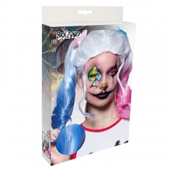 Perücke J.Ester Jester Fatale mehrfarbige Perücke bunt