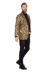 Pailletten Sakko Glittersakko Bühne Theater Show Paillettenjacke