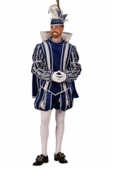 Prinzenkostüm de Luxe Performance Garde prachtvolles Gewand Prunkgewand
