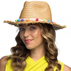 Strohhut Sommerhut Festival Strandhut Sonnenhut Ibiza Epifania