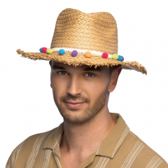 Strohhut Sommerhut Festival Strandhut Sonnenhut Ibiza Epifania