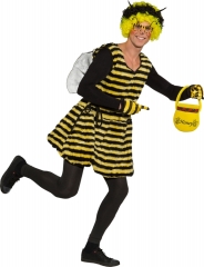 Biene Bienenkostüm Wahlweise für Frau oder Mann Brummer Hummel