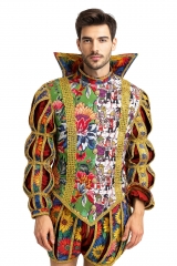 Prinzenkostüm de Luxe prunkvoller Barock/Renaissance-Stil. Hochwertige Garde-Prinzenkostüm