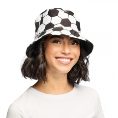 Fußball Fußballhut Fußball-Fan Sonnenhut Partyhut Fischerhut Eimerhut