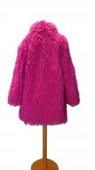 Plüschmantel Proll Festival Mottoparty Zottelmantel Modezar Kunstfell