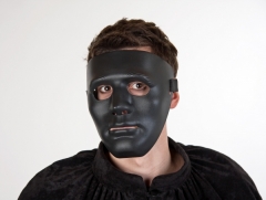 Maske schwarz Gesichtsmaske einfach bizzar fetisch rubber